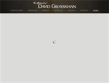 Tablet Screenshot of davidgrossmann.com